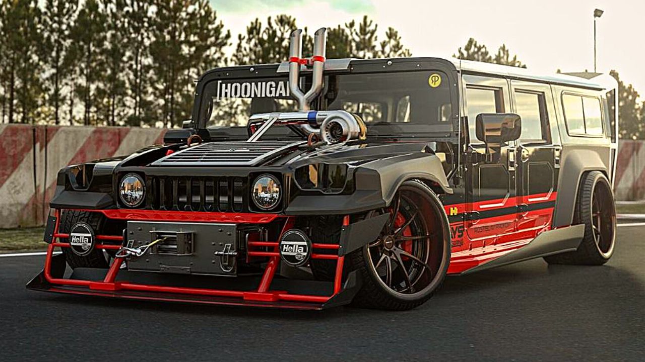 Hummer H1 Alpha : l&#8217;emblématique mammouth américain est transformé en une effroyable machine à drift, Africars24