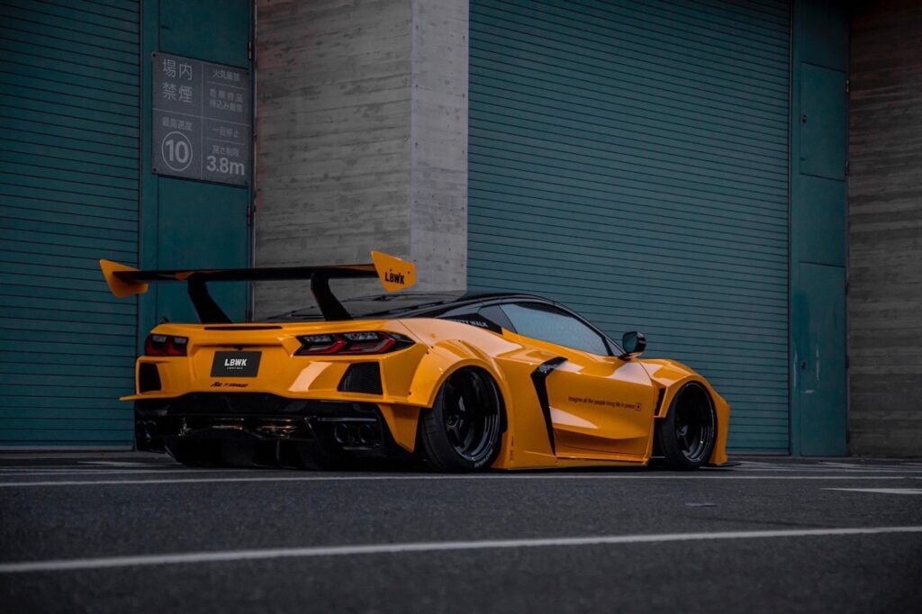 Liberty Walk présente un kit à carrosserie ultra large de 20 000 euros pour la Corvette C8, Africars24