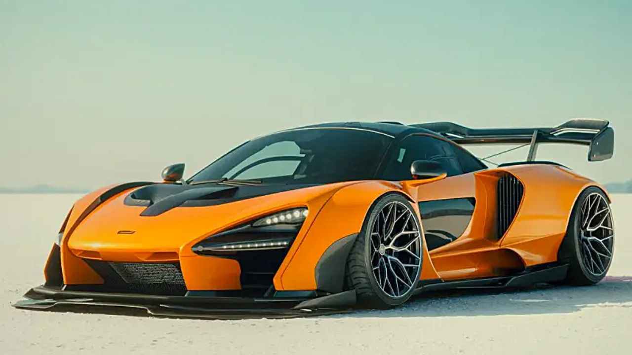 La McLaren Senna semble impériale dans cet impressionnant costume en fibre de carbone, Africars24