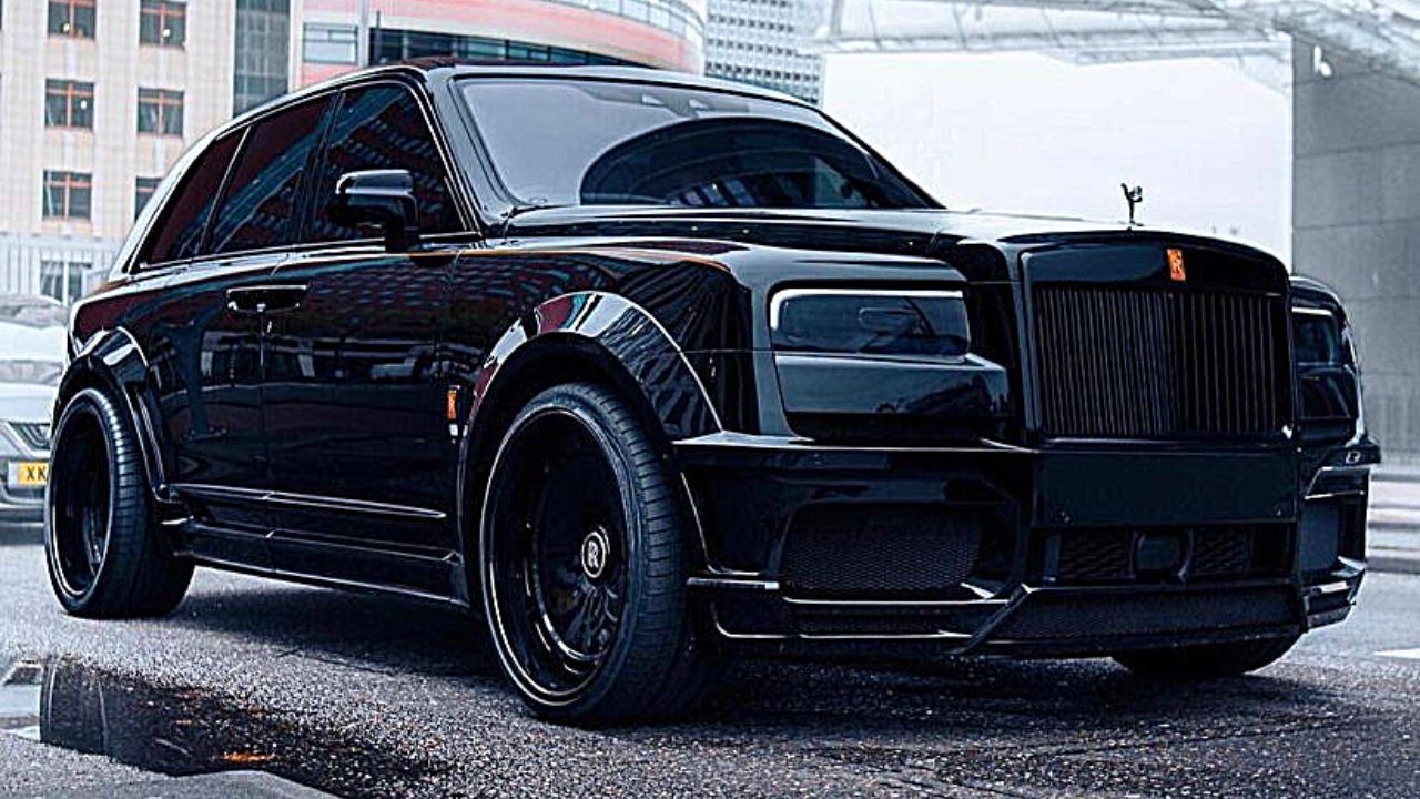 Le Rolls-Royce Cullinan d&rsquo;al13wheels : un SUV sinistre sur 24&Prime;, Africars24