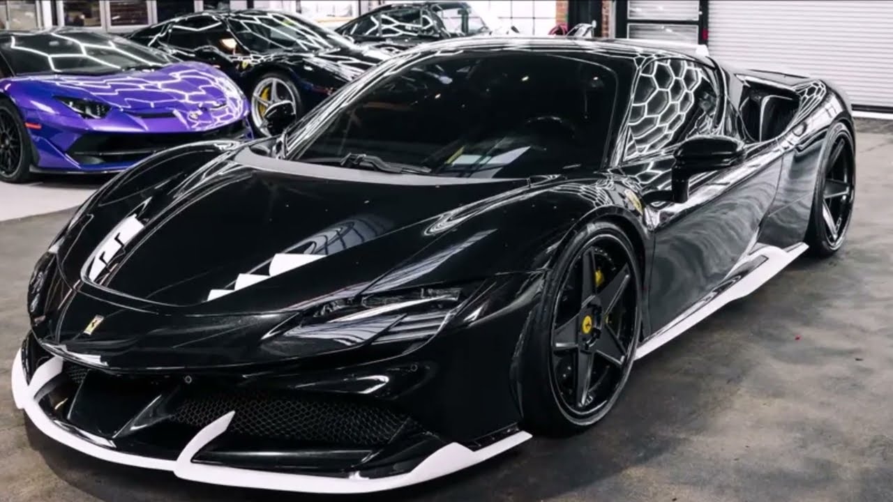 La Ferrari SF90 de 1016 Industries en fibre de carbone est une véritable bête en furie, Africars24