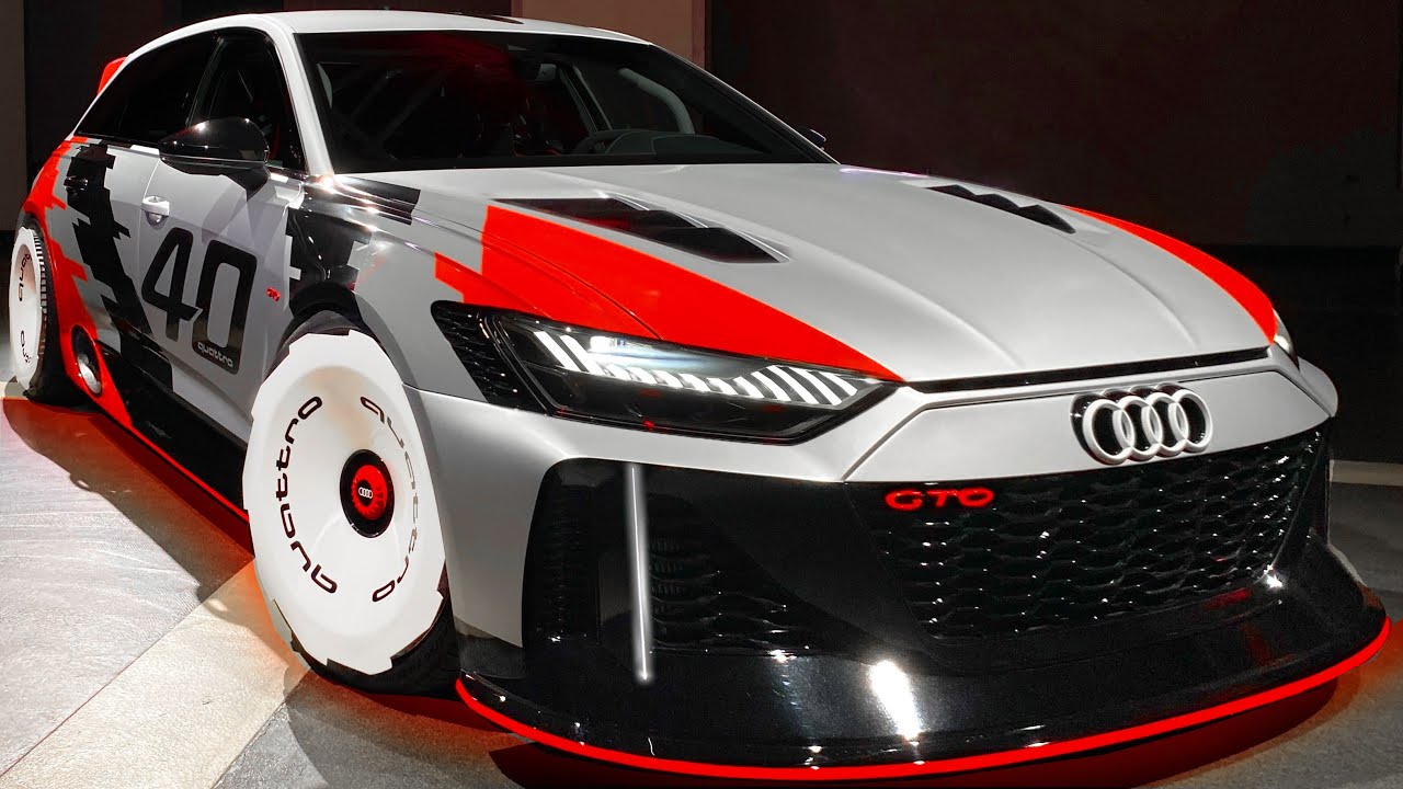 L&rsquo;Audi RS6 GTO : une pièce d&rsquo;ingénierie impressionnante qui rend hommage à l&rsquo;Audi 90 quattro IMSA-GTO de 1989, Africars24