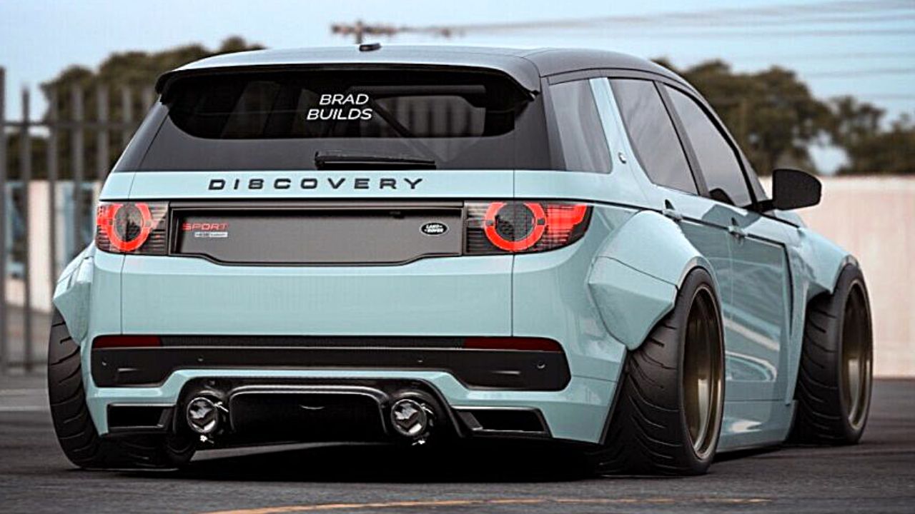 Ce bestial Discovery Sport a été modifié pour une efficacité maximale sur la piste de course, Africars24