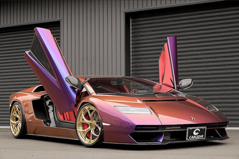 Cette Lamborghini Countach est la seule LPI 800-4 modifiée au monde, Africars24