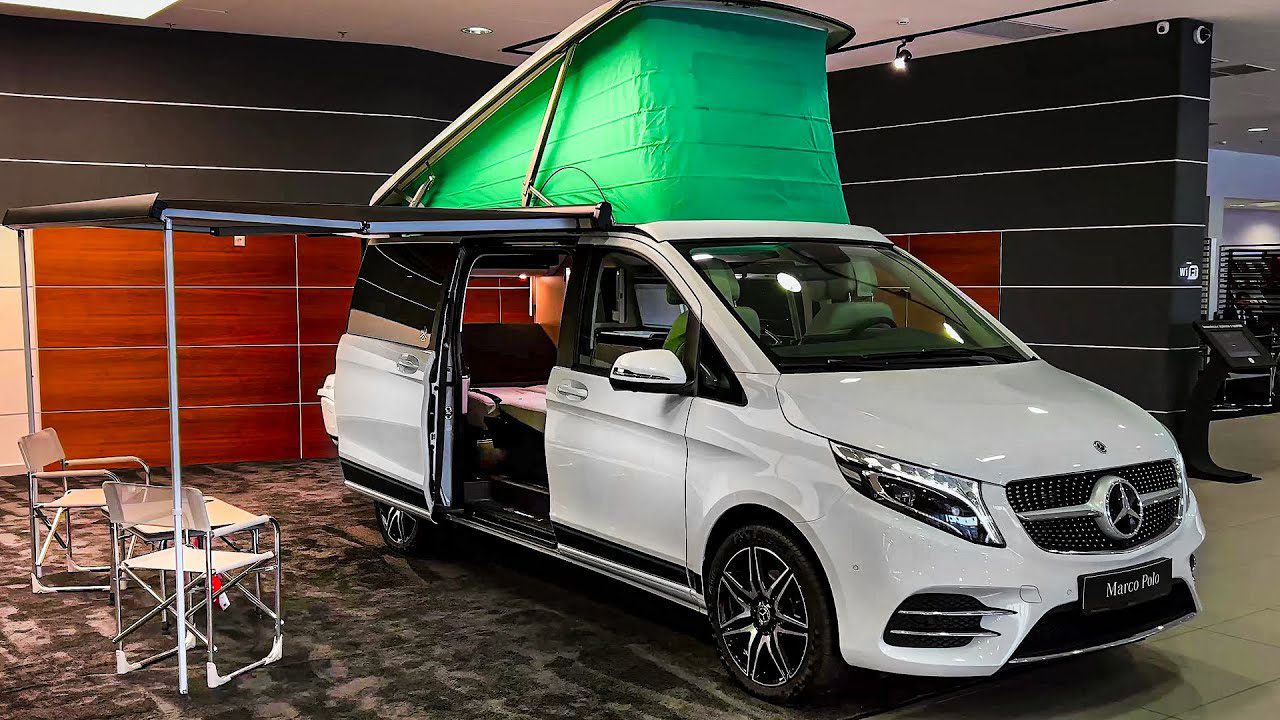 Le nouveau Classe V Marco Polo 2023 de Mercedes se présente avec un léger lifting assez subtil, Africars24