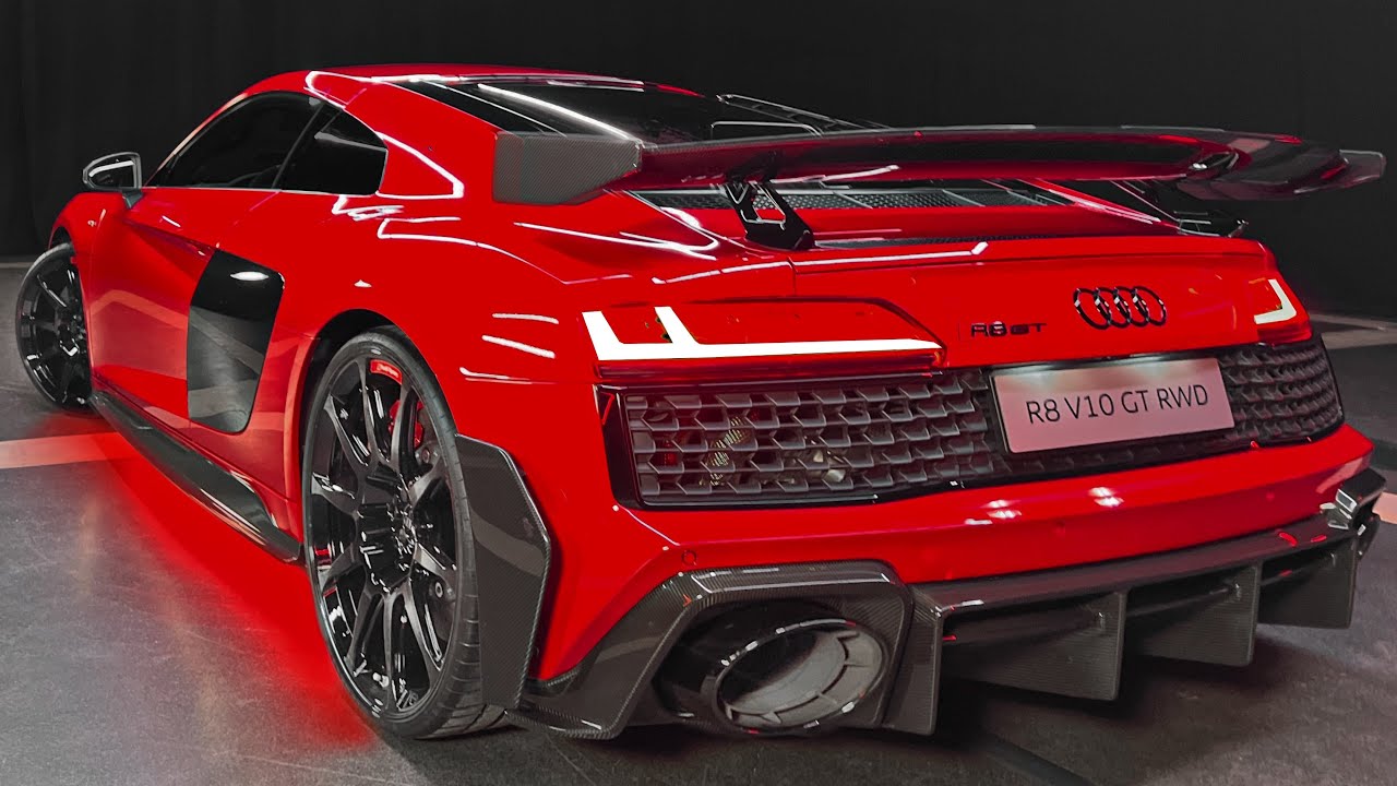 L’Audi R8 GT RWD Final Edition V10 2023 est un puissant manège sur roues limitée à juste 333 unités L’Audi R8 GT RWD Final Edition V10 2023 est un puissant manège sur roues limitée à juste 333 unités, Africars24