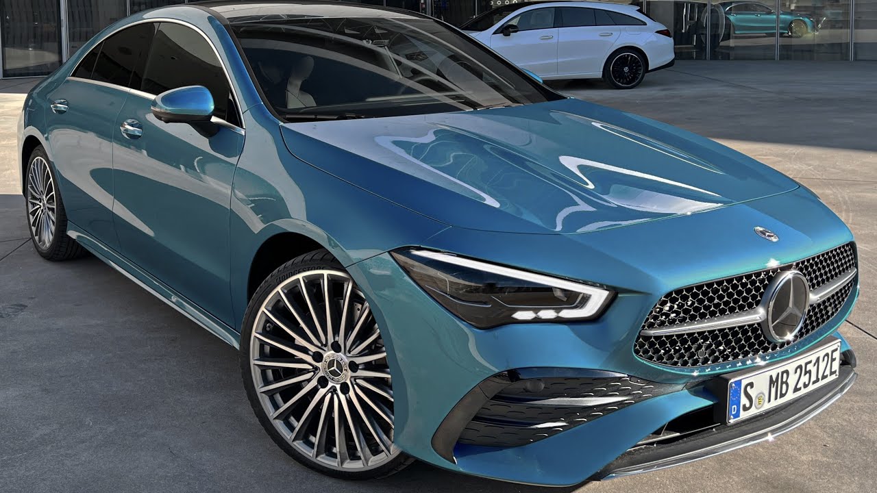 La Mercedes AMG CLA35 2024 reçoit un restylage et une magnifique livrée Hyperblue Metallic, Africars24