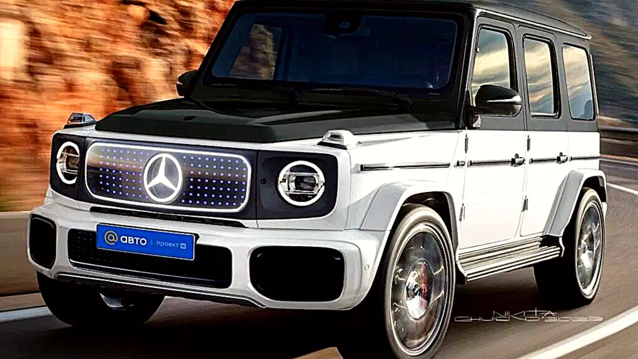 Mercedes EQG : les dernières images récentes du premier classe G électrique capturées en suede, Africars24