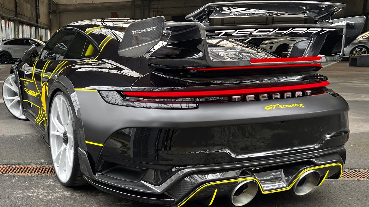 La nouvelle Porsche 911 GTStreet R Flyweight 2024 de Techart est une puissante bête de piste de 800 ch basée sur la 911 Turbo S, Africars24