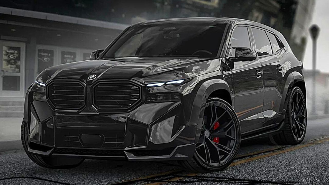 Le BMW XM semble prêt à bouffer l&rsquo;asphalte dans ce nouveau look purement bestial, Africars24