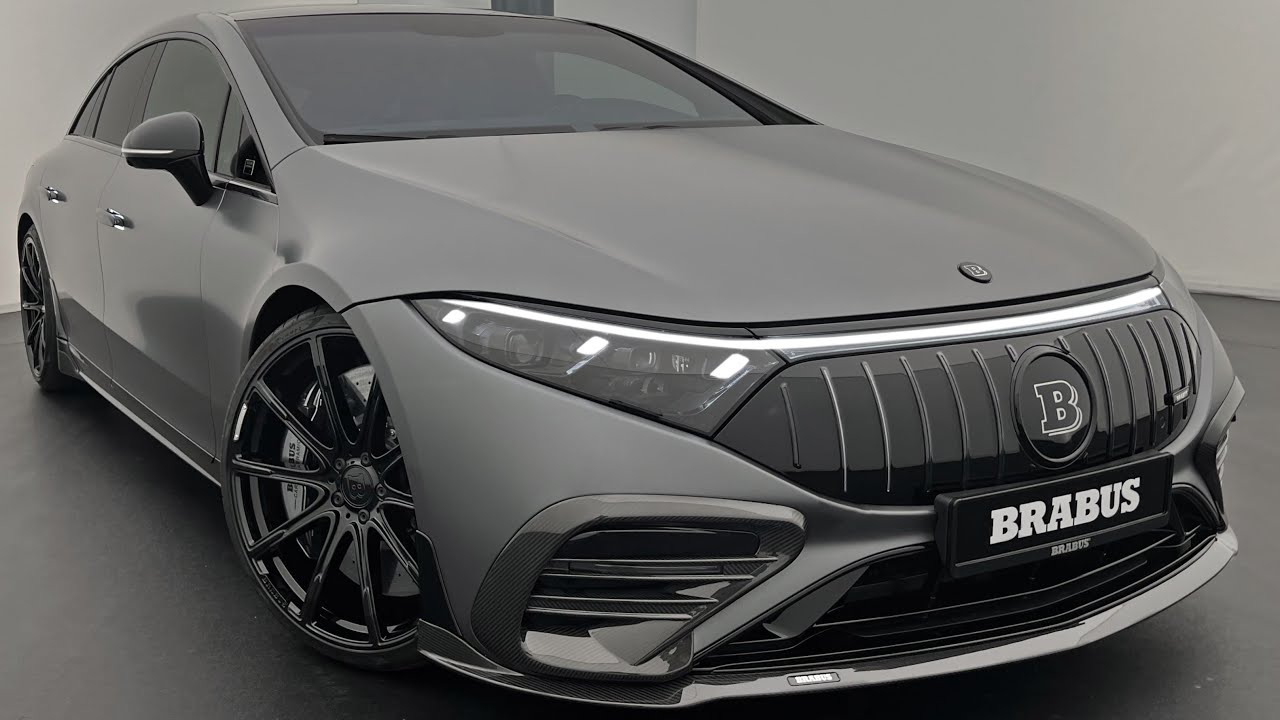 Mercedes EQS53 Brabus 2024 : Examen visuel, extérieur, intérieur et conduite, Africars24