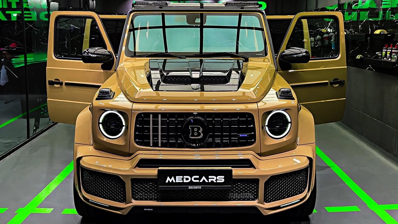 Brabus 800 Black &#038; Gold Edition 2023 : un puissant G63 booste à 800 ch, Africars24