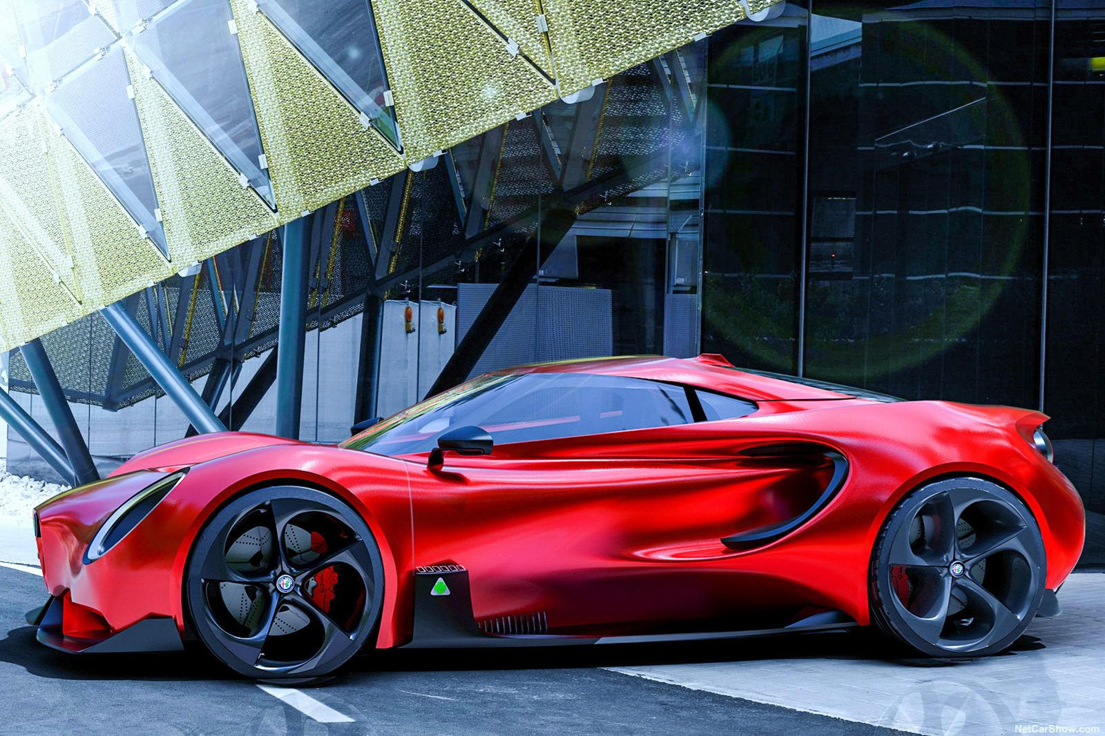 Alfa Romeo 4C : Un designer imagine une remplaçante Alfa Romeo 4C : Un designer imagine une remplaçante, Africars24