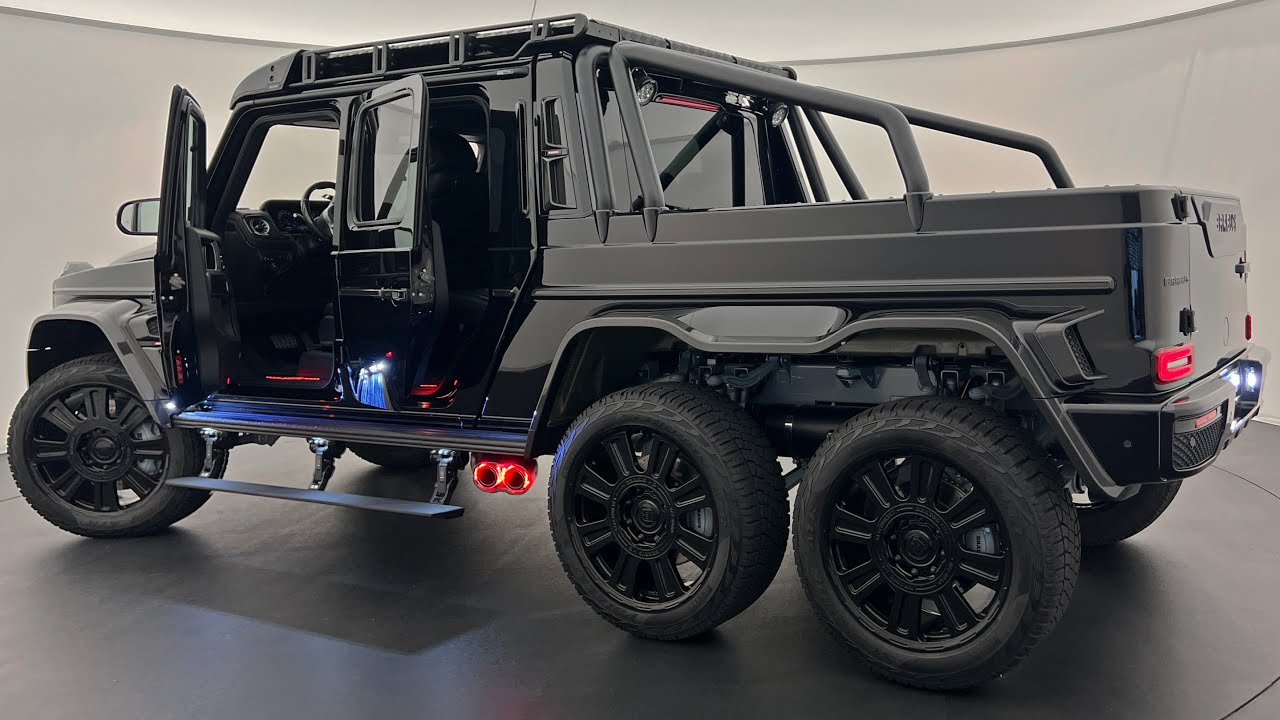 Brabus XLP 900 6×6 Superblack 2024 : le tout-terrain ultime Brabus XLP 900 6×6 Superblack 2024 : le tout-terrain ultime, Africars24