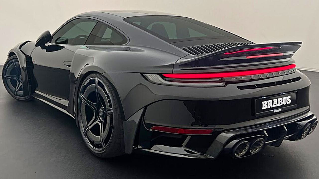 La 911 Turbo S obtient une monstrueuse mise à niveau signée Brabus, Africars24