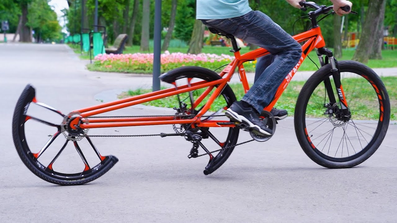 The Q crée un vélo DIY unique avec des roues coupées en deux, Africars24