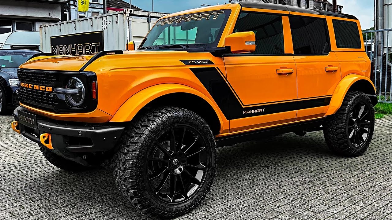 Le MANHART BC400 : une édition limitée de 10 unités pour le Ford Bronco allemand, Africars24
