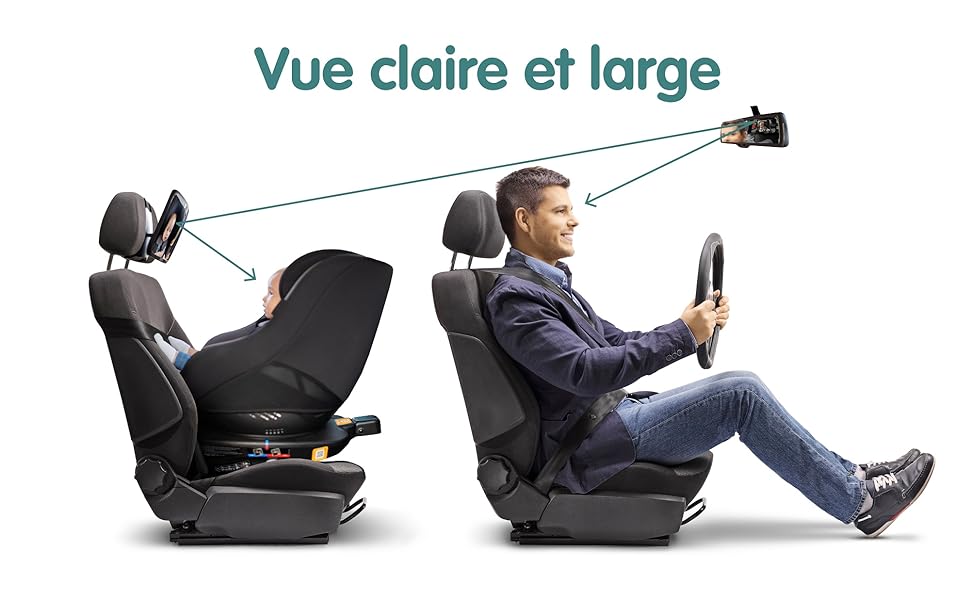 Le miroir de voiture Onco pour bébé : un indispensable pour les parents, Africars24