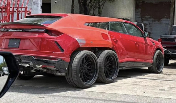 Lamborghini Urus 6×6 : un projet ambitieux et controversé, Africars24