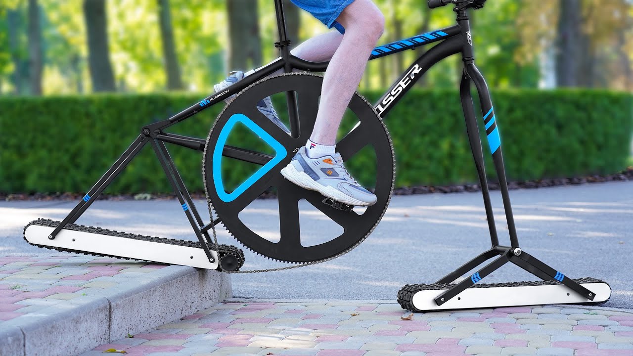 Le Vélo du Futur : des Chenilles à la Place des Roues, Africars24