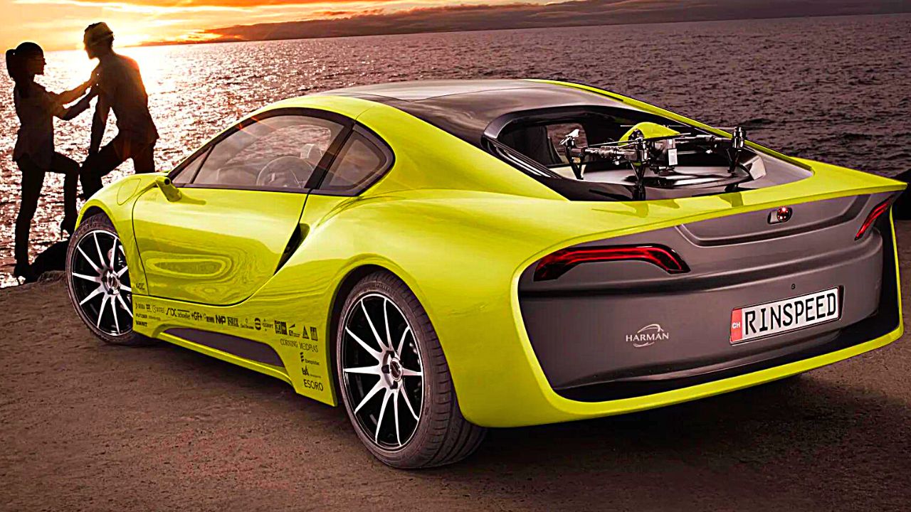La Rinspeed Etos : une voiture autonome avec son propre drone, Africars24